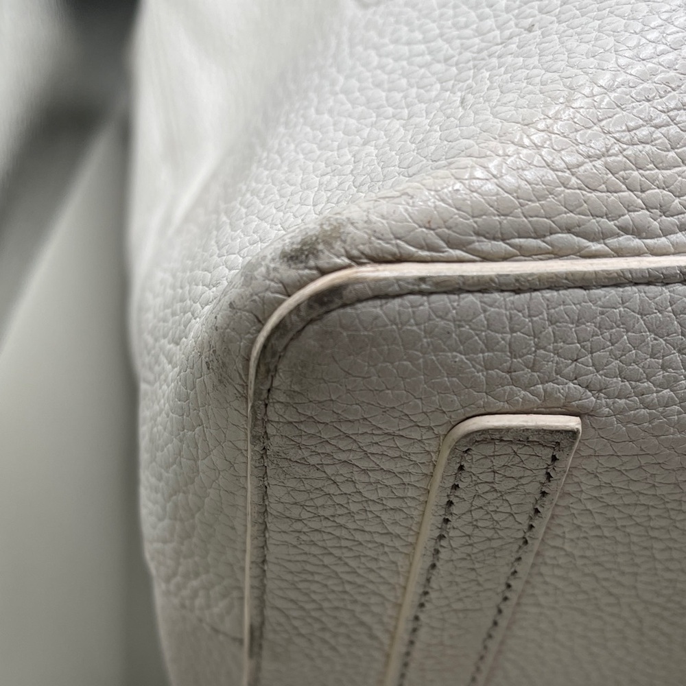Furla Italian Luxury Cream Leather Tote Bag Exceptional Quality Furla Beautiful - Picture 7 of 16